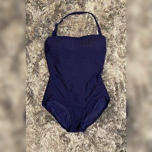 Contours By Coco Reef Navy Swimsuit. Size 12/36D